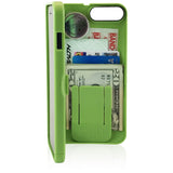 wallet case for iPhone 7 - green - eyn
