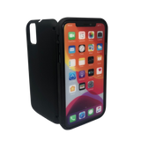 iPhone 14 Plus wallet/storage case BLACK (rubber finish)
